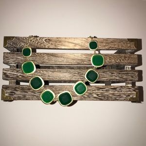 Green Statement Necklace